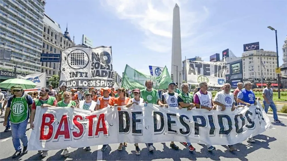 ATE anunció un paro para el jueves: pide renovación de 65 mil contratos de trabajo