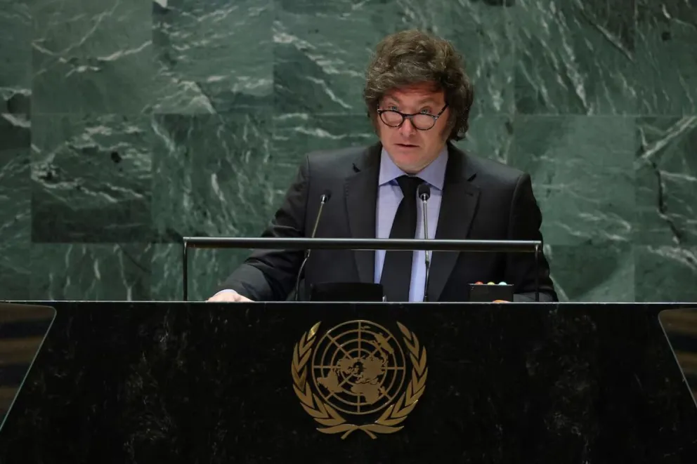 Milei lanzó duras críticas a la ONU: “Impone una agenda ideológica”