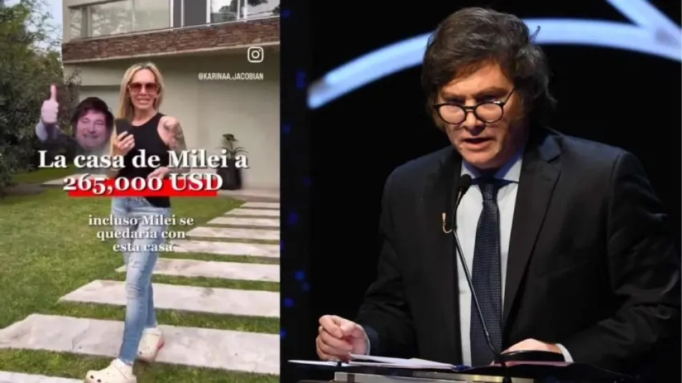 Milei demandará a una influencer inmobiliaria: conoce el motivo