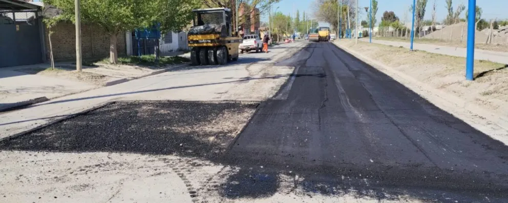 Finalmente se habilitó el tránsito en la calle Jujuy en Roca