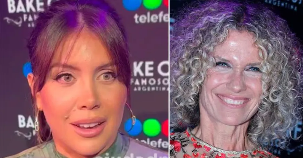 Wanda Nara se calentó con Maru Botana y estalló la interna en Bake Off