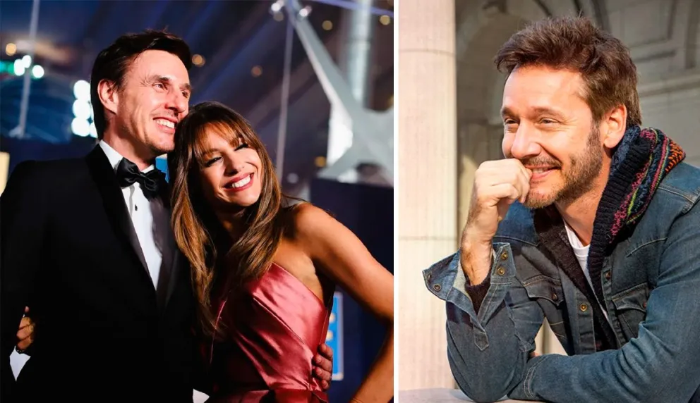 Benjamín Vicuña apareció en redes mientras Pampita exponía chats privados de Moritán