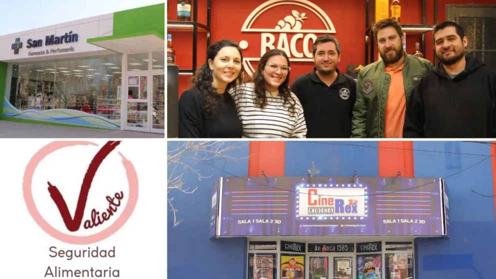 Aniversario 145 de Roca: cuatro historias de comerciantes que apuestan al desarrollo local 