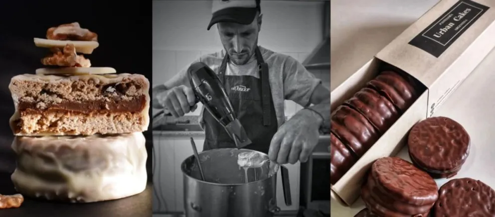 Urban Cakes: el alfajor roquense que combina la calidad con los sabores de la región