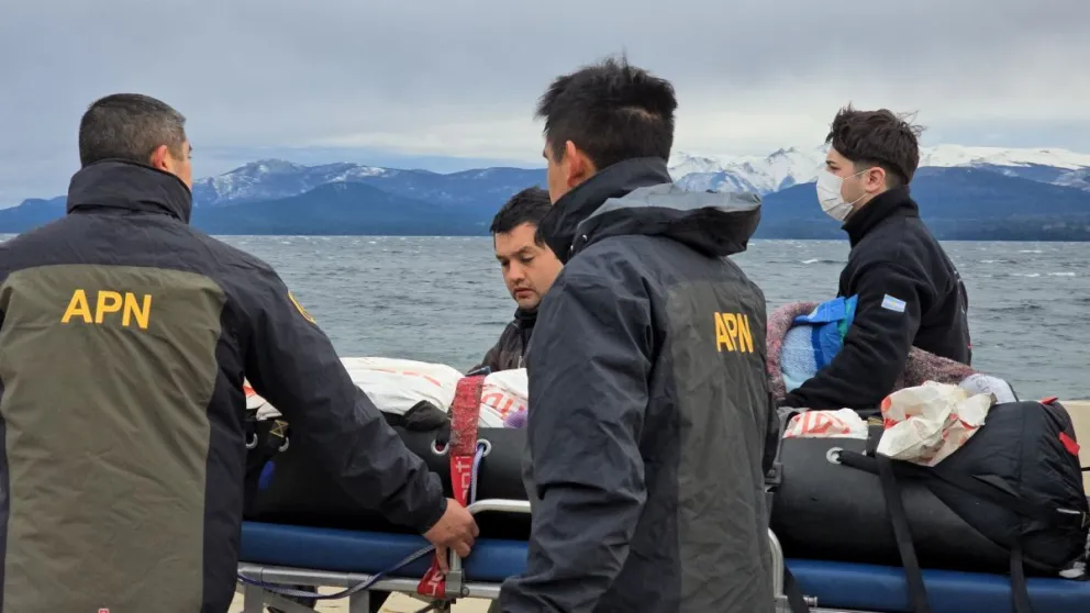 Avalancha en el cerro López de Bariloche: Ya trasladaron al segundo sobreviviente al Hospital Zonal