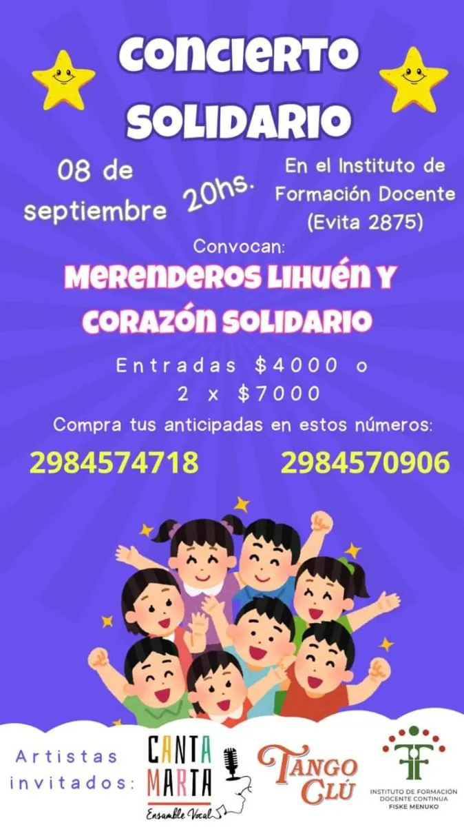 concierto solidario