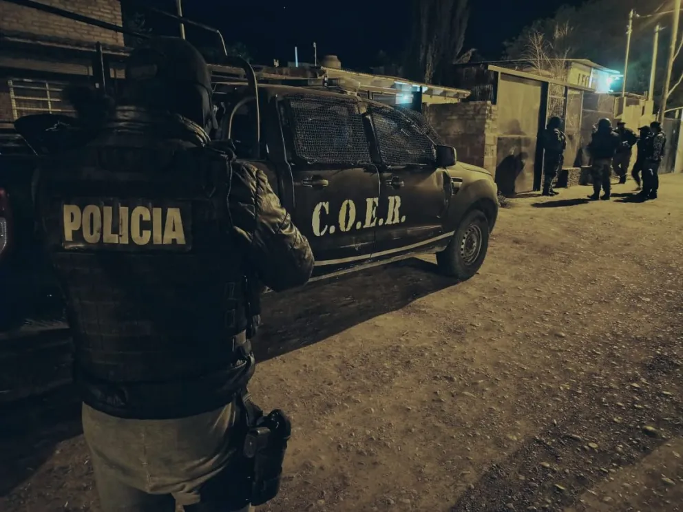 VIDEO: Así fue el allanamiento donde secuestraron siete kilos de cocaína
