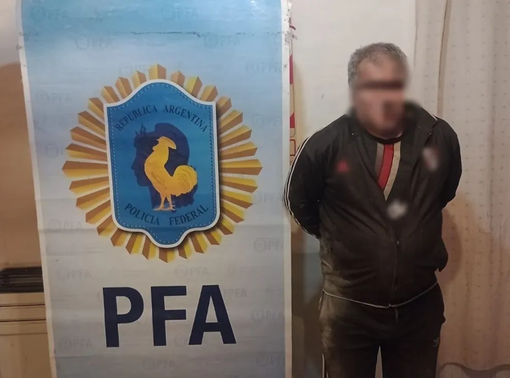 La Policía Federal desarmó otro búnker de drogas y detuvo a un hombre de 50 años