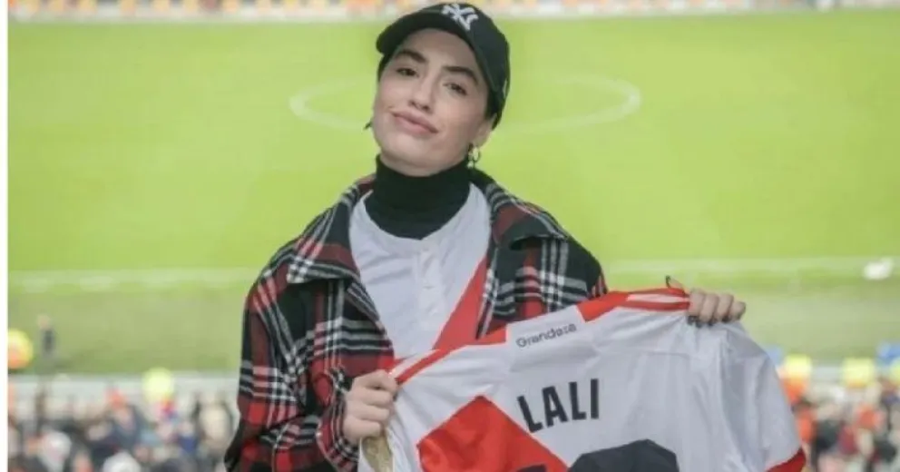Lali Espósito contó una divertida anécdota sobre el fútbol y su amor por River 