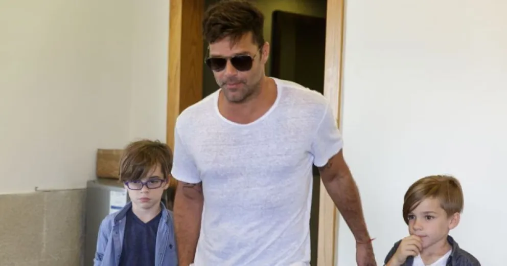 Así está hoy Valentino, uno de los hijos de Ricky Martin 