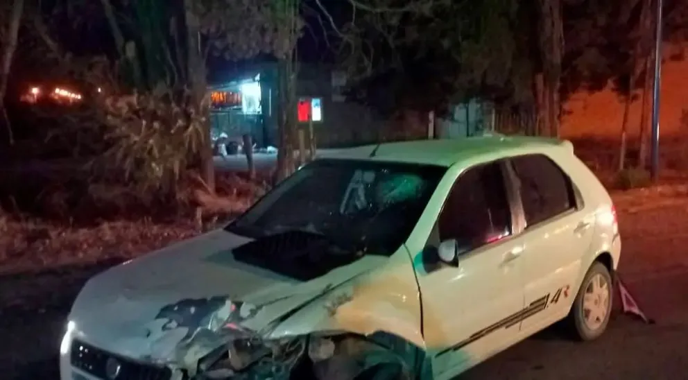 Choque en ruta 65: dos autos colisionaron en la madrugada