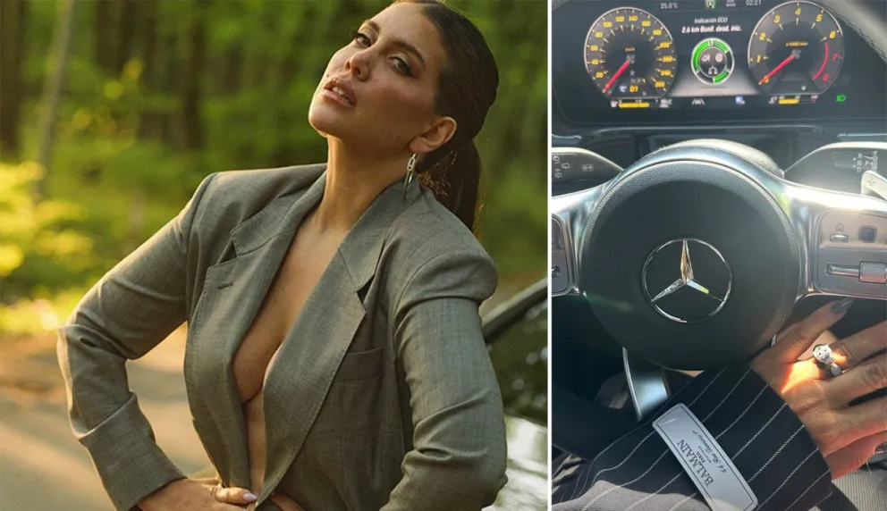 Wanda Nara presumió su nuevo auto de lujo pero un detalle llamó la atención
