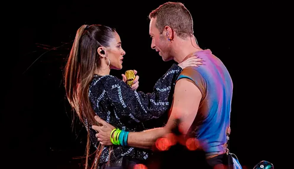 Histórico: Tini Stoessel y Coldplay estuvieron juntos en Saturday Night Live