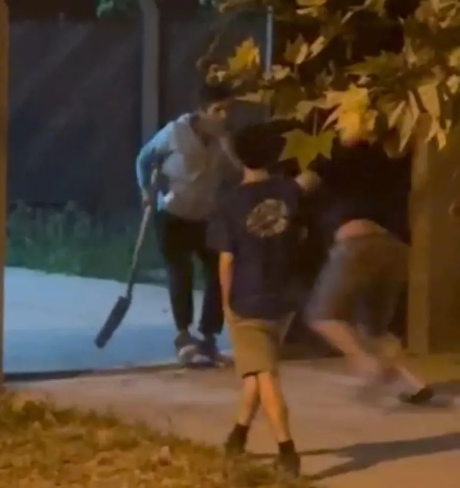 El sujeto atacó a dos vecinos con una pala y terminó preso y con una causa judicial. Foto (ANR).