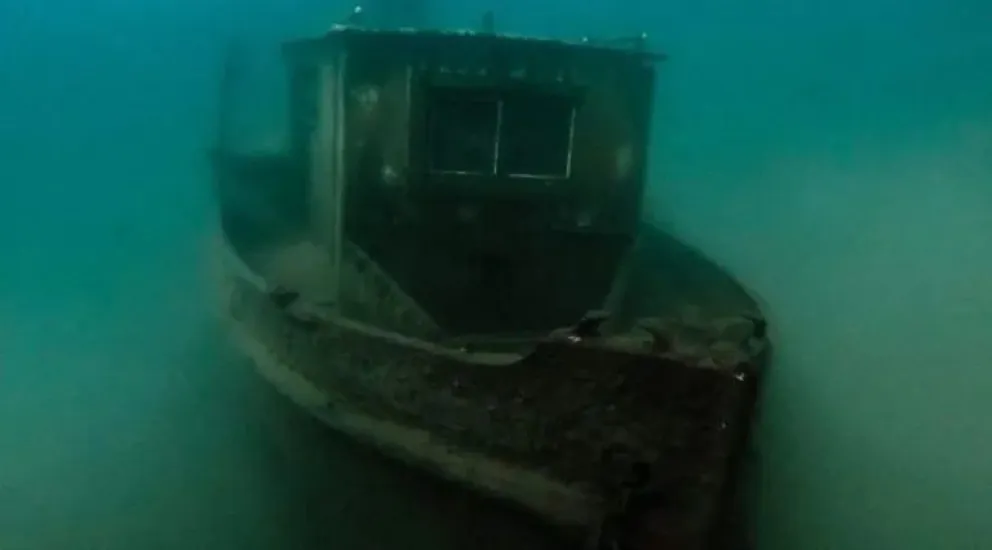 Mirá el barco que encontraron en el Nahuel Huapi tras más de un siglo desaparecido