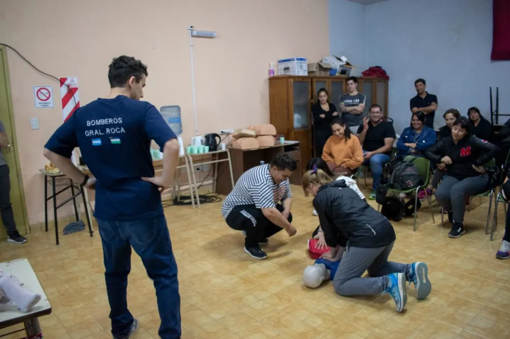 Últimos días para anotarse al curso de primeros auxilios de Bomberos Voluntarios