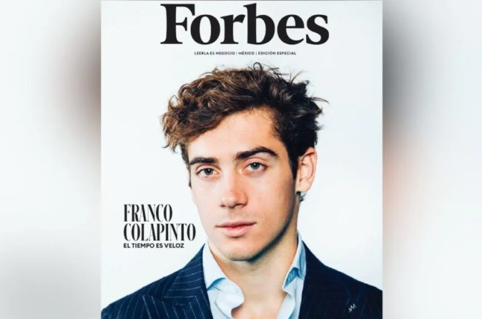 Fórmula 1: Franco Colapinto es la nueva tapa de Forbes 