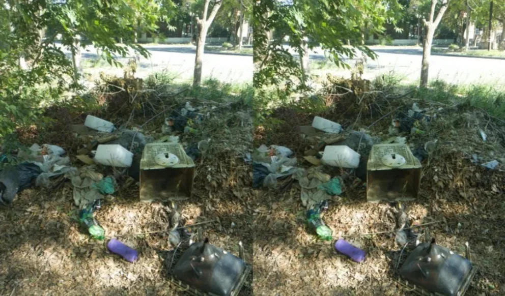 Crece la indignación por la acumulación de residuos en espacios no habilitados en la ciudad