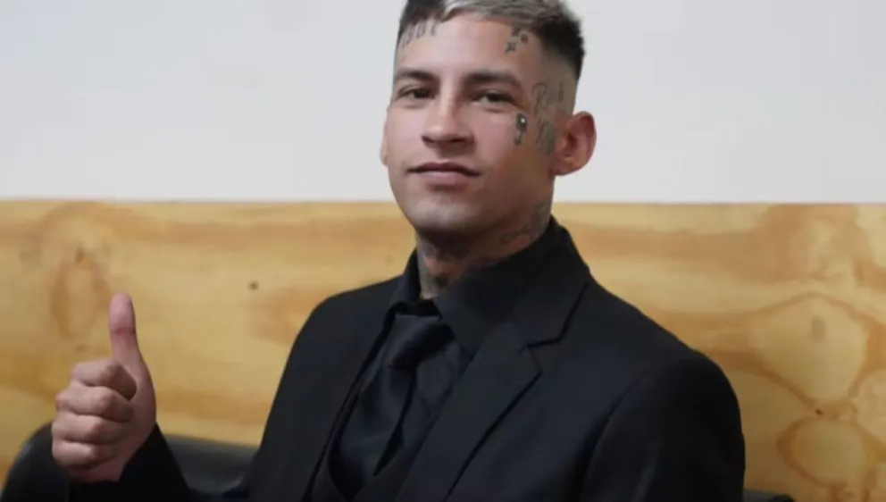 Se conoció el video de la detención de L-Gante tras el fallo de la Justicia