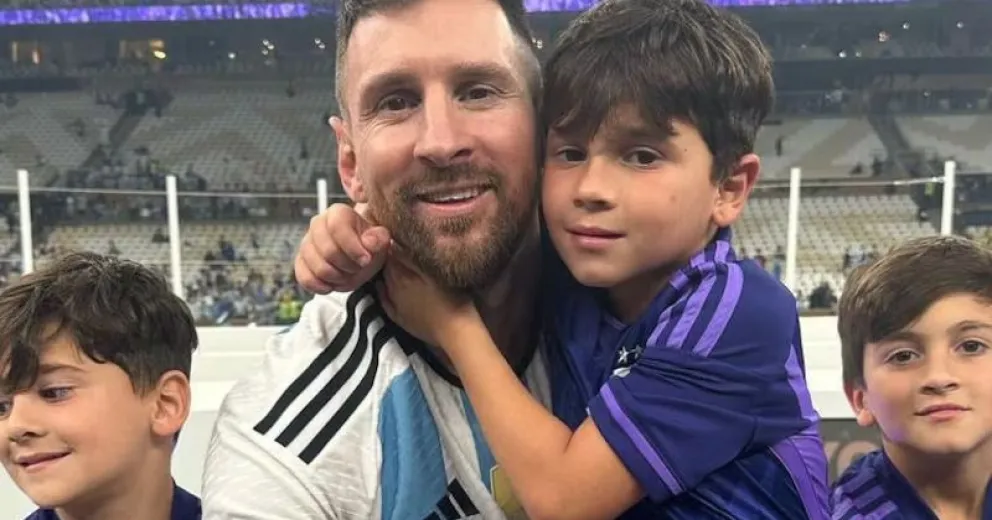 Messi contó cómo se entretiene junto a sus hijos en sus tiempos libres: “Me critican”