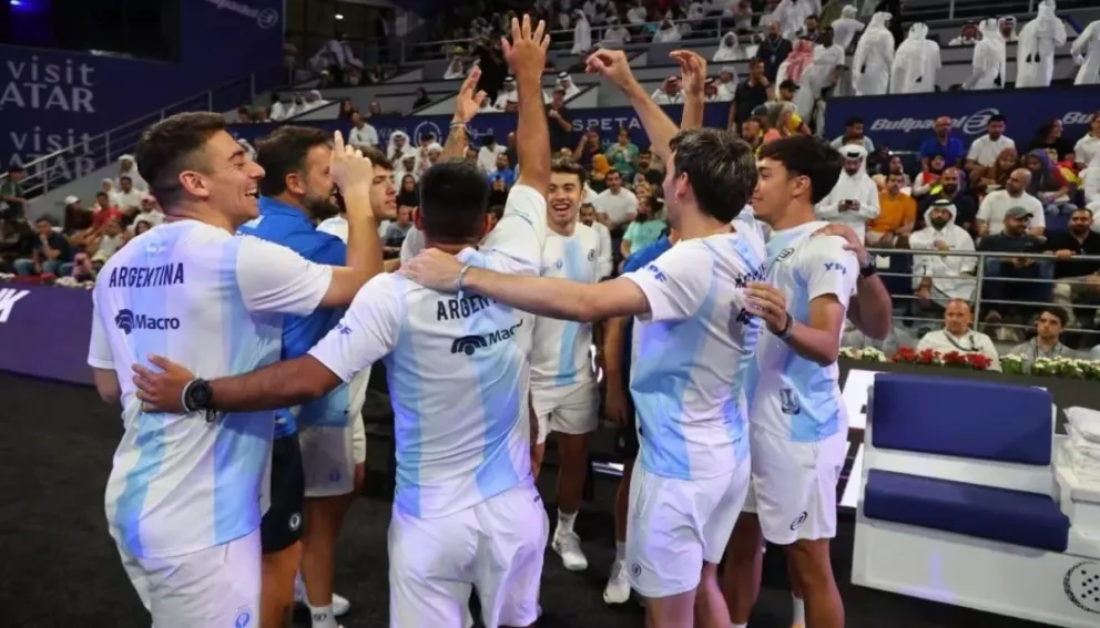 Selección argentina: campeona del mundo en pádel