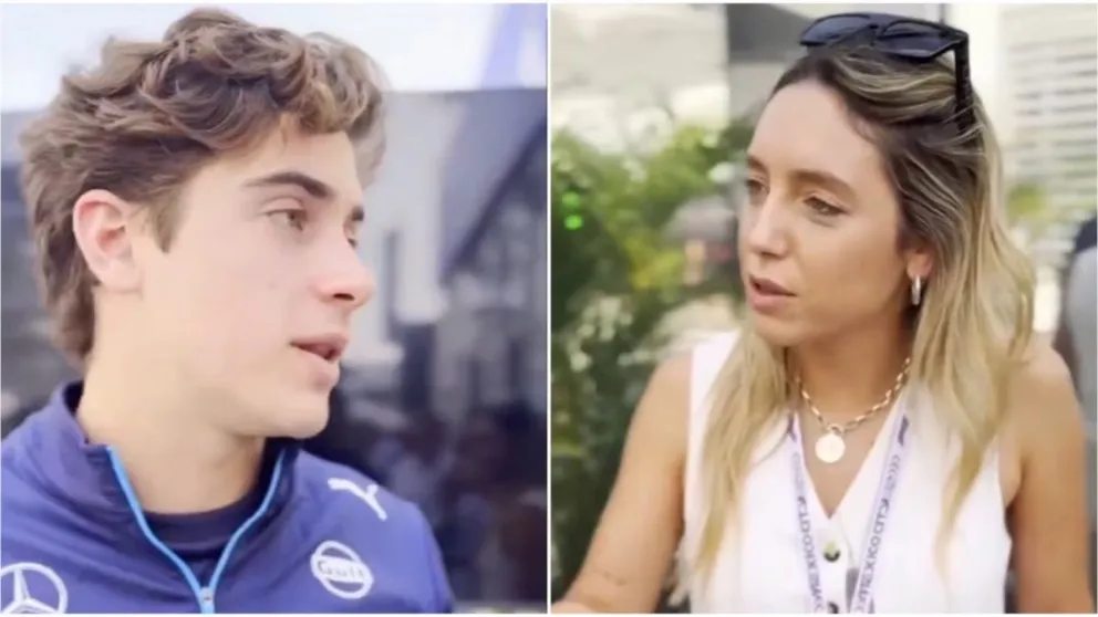 El filoso comentario de Franco Colapinto a Sofi Martínez