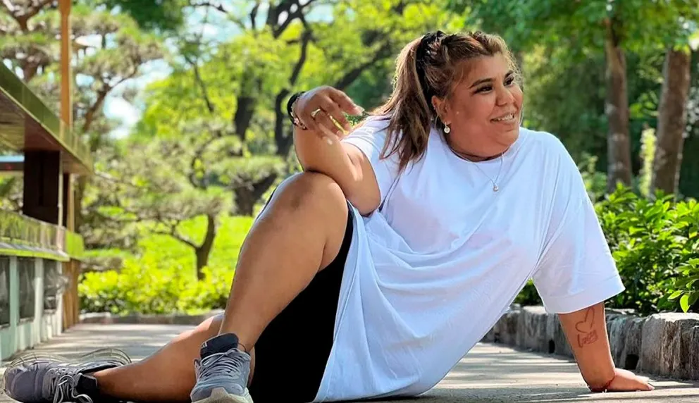 Va por más: Camilota, de Cuestión de Peso, posó súper sexy en las redes