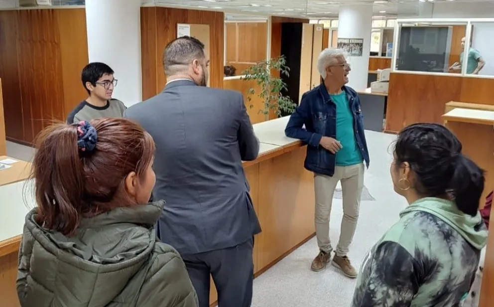 Vecinos de Chacramonte fueron a reclamar al Poder Judicial