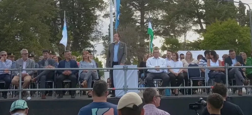 “Cinco Saltos apuesta al crecimiento”: la ciudad celebra su aniversario con grandes proyectos