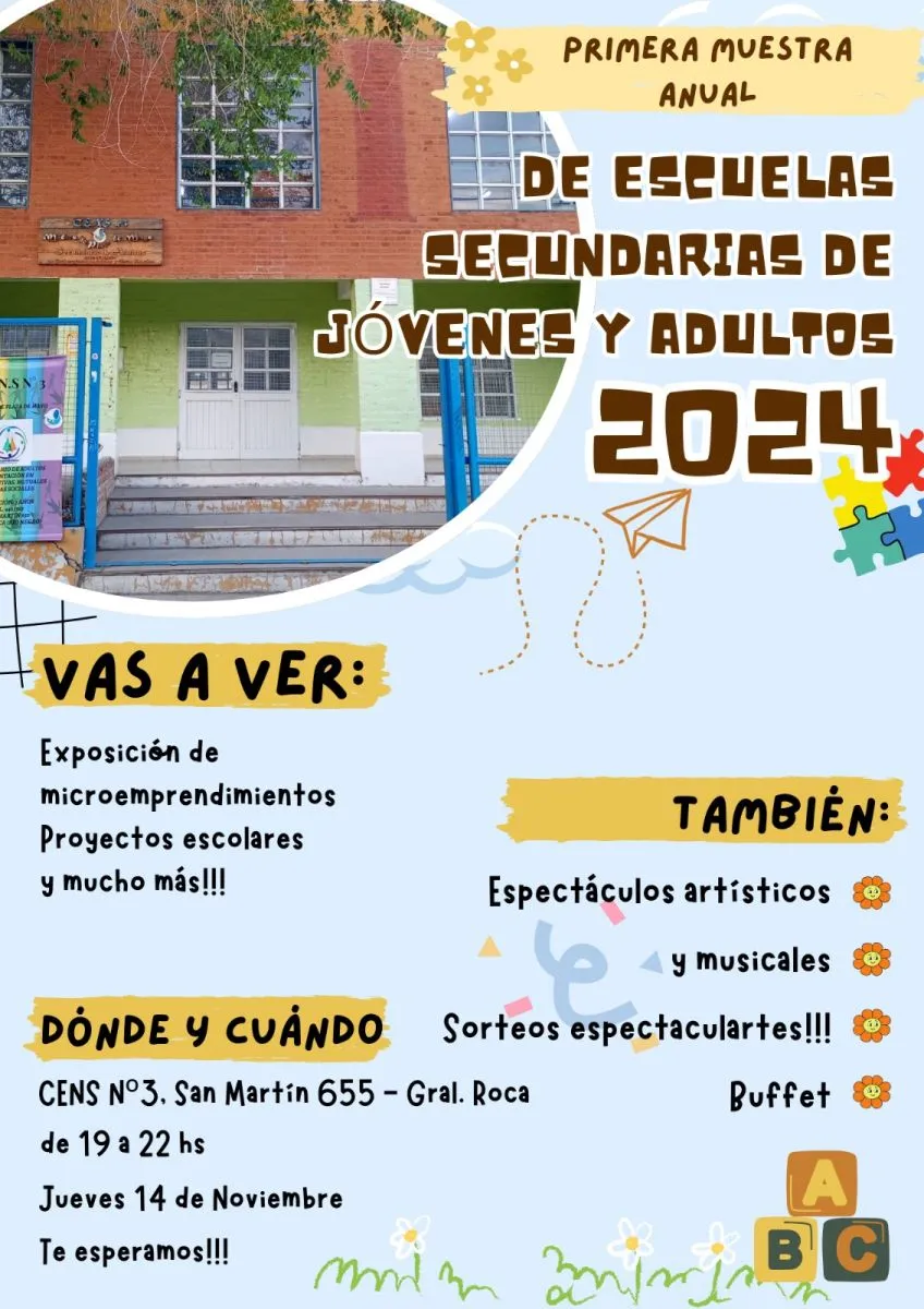 Primera muestra anual del CENS N&deg;3. 