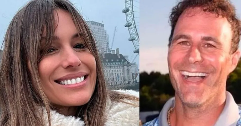 La romántica imagen de Pampita dándole un apasionado beso a Martín Pepa en un ascensor