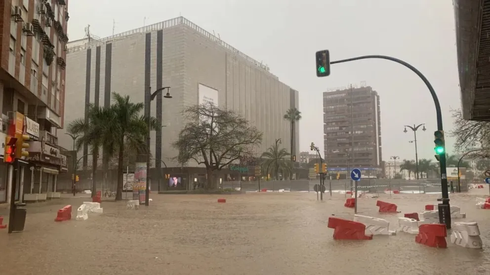 Un nuevo DANA: alerta roja en Málaga y Tarragona