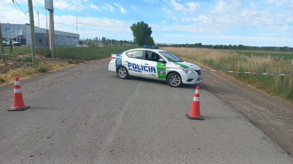 Doble crímen en Roca: Fuerte operativo policial en la zona