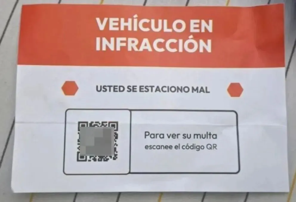 Estafa con QR: ¿Cómo funciona la nueva modalidad en la que te dejan una supuesta infracción de tránsito?