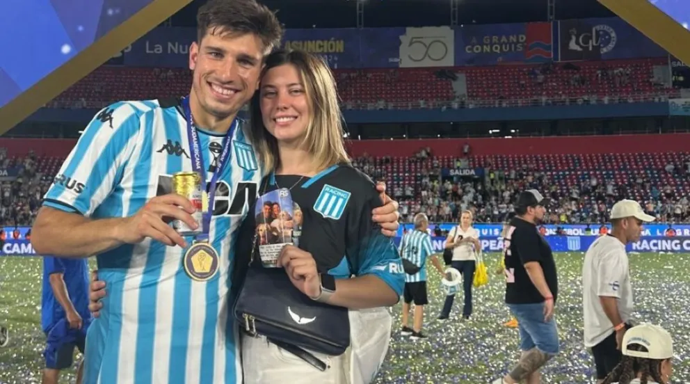 Orgullo roquense: Facundo Mura se consagró campeón con Racing y volvió a ser tendencia por su perro: "La gloria es para él"