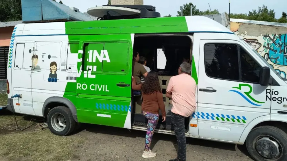¿Perdiste el DNI o tenés que renovarlo? Este sábado el registro civil móvil estará en Roca
