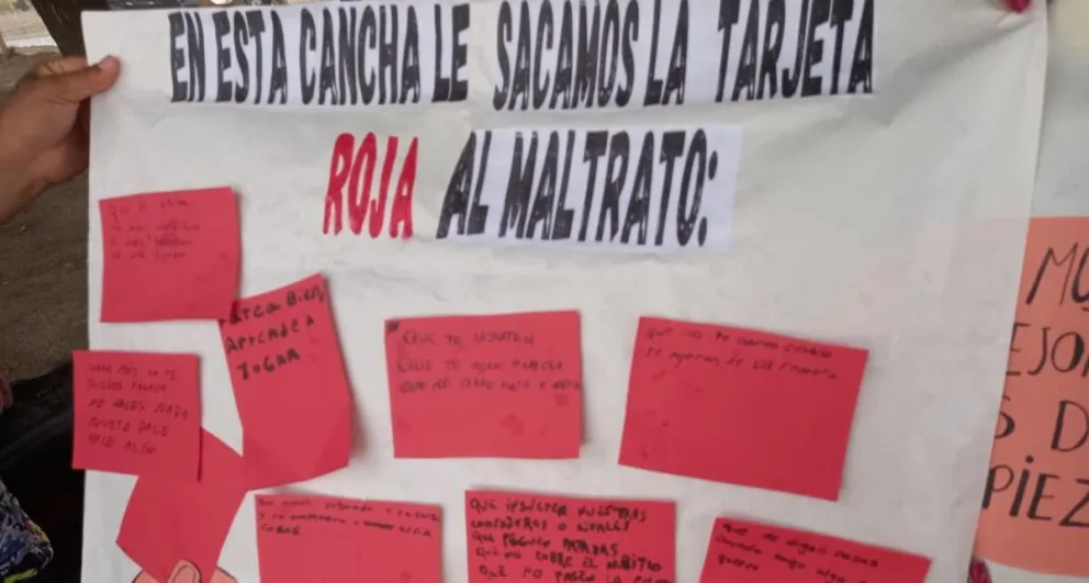 "En la cancha con respeto", la Comisaría de la Familia capacitó a adolescentes sobre violencia de género
