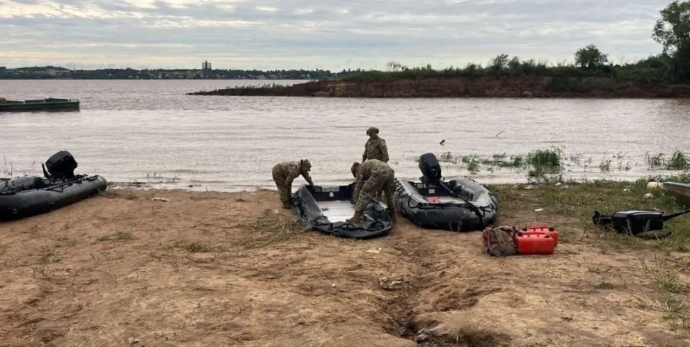 Tragedia en el Paraná: encontraron el cuerpo de un soldado desaparecido