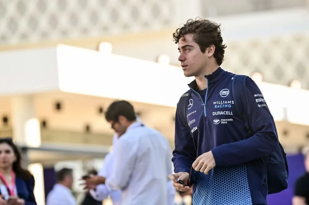 Colapinto clasificó 19º en el Gran Premio de Qatar: a qué hora corre y cómo verlo