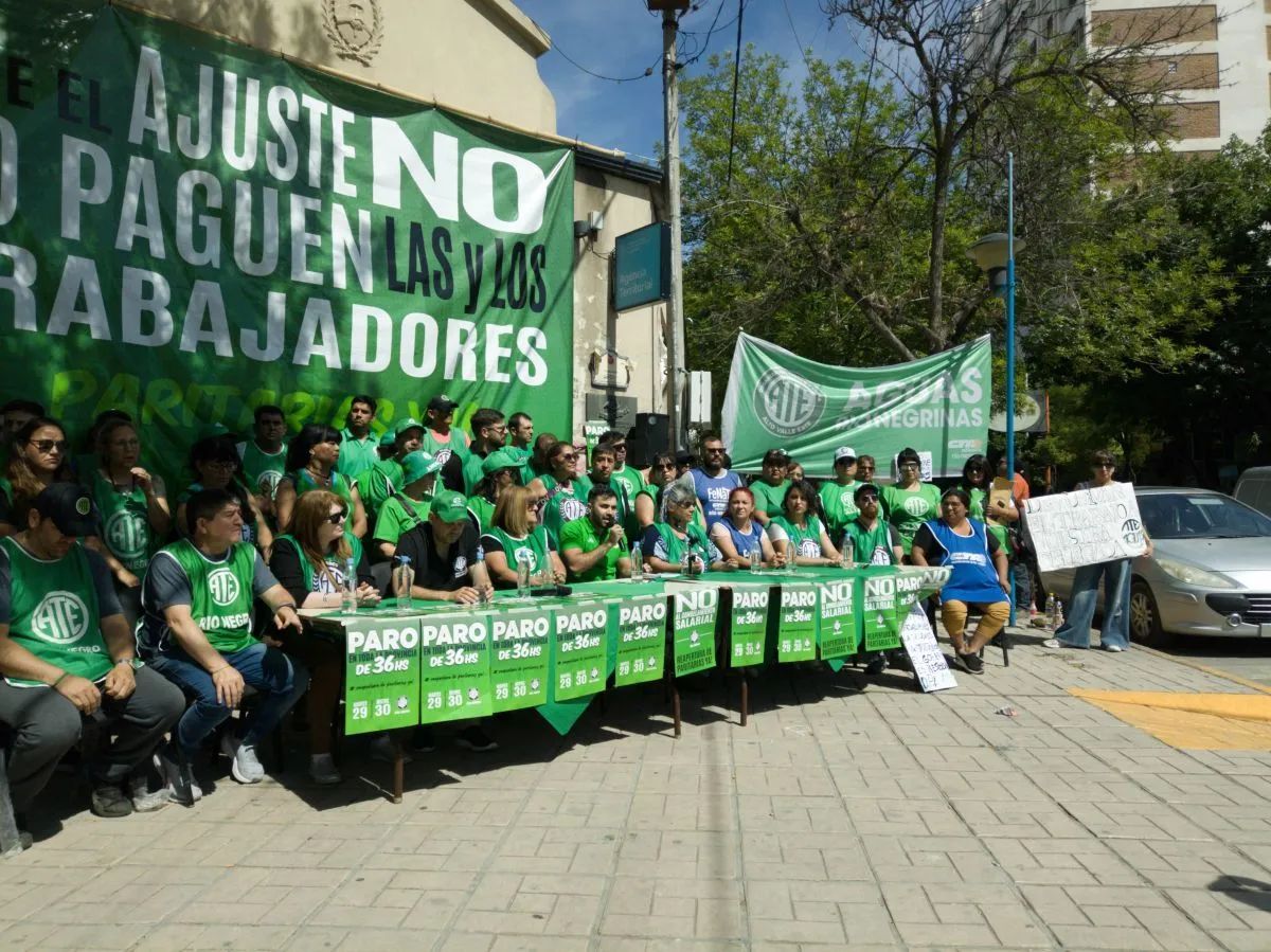 Paro de ATE en Roca: realizarán movilizaciones y una olla popular