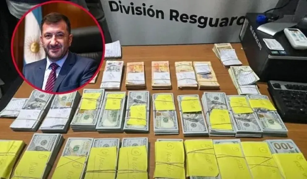 Kueider fue encontrado con más de 200 mil dólares pidió una licencia como senador