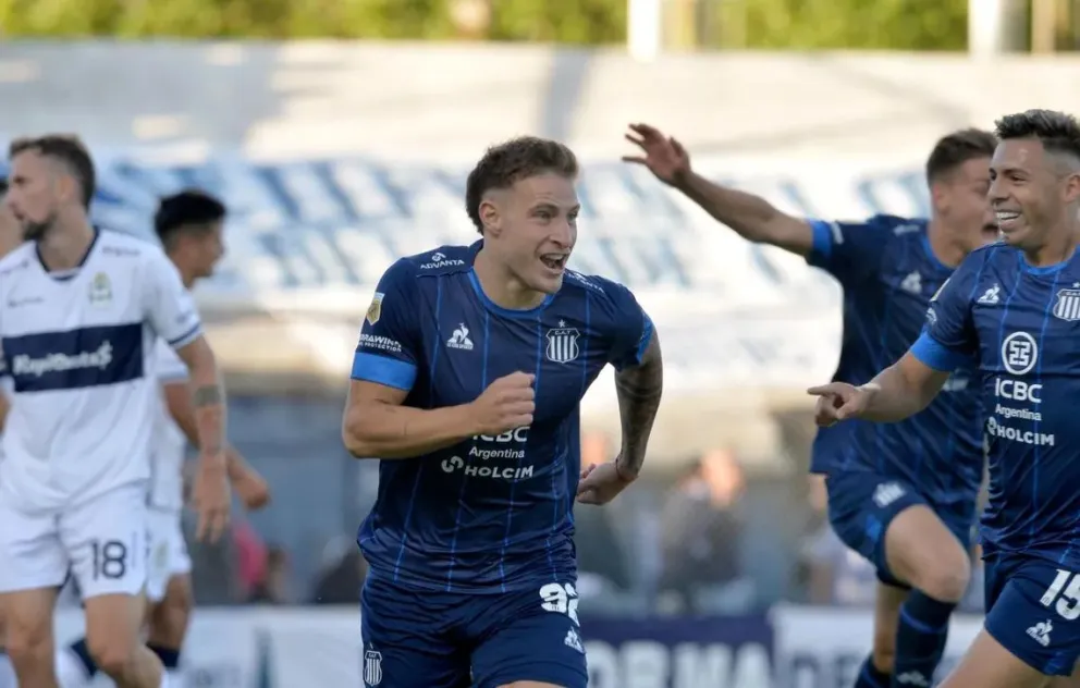 Talleres alcanzó a Vélez en la punta tras vencer a Gimnasia por 1 a 0