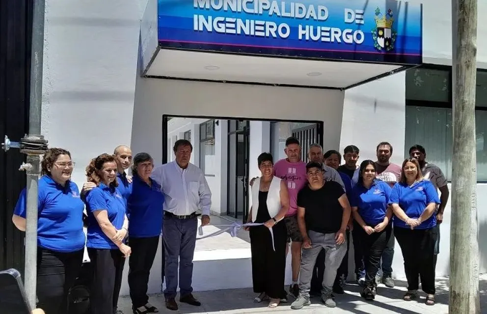 Habilitaron nuevas oficinas de Hacienda y Obras Públicas en el municipio de Huergo