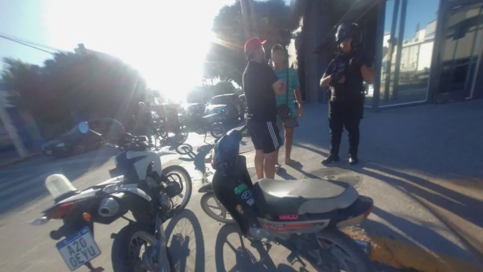 El operativo se realizó en calle Tucumán y San Juan. (Foto gentileza)