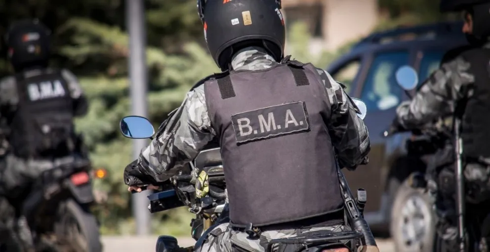 El rodado se encontraba sin patente. (Foto: gentileza Policía de Río Negro).
