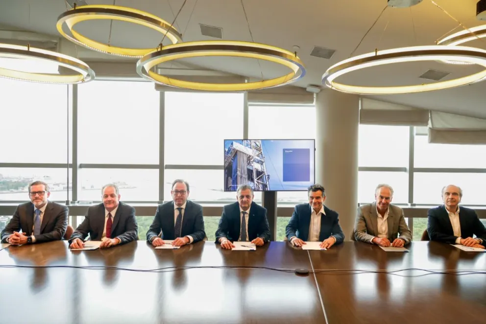 El acto se realizó en piso 34 de la Torre YPF de Puerto Madero.