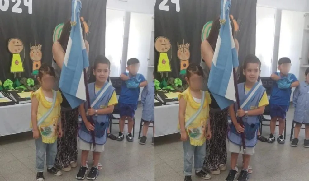 El acto fue posible gracias al compromiso y acompañamiento del equipo docente, las familias y la comunidad educativa.(Fotos gentileza mamá de Homero)