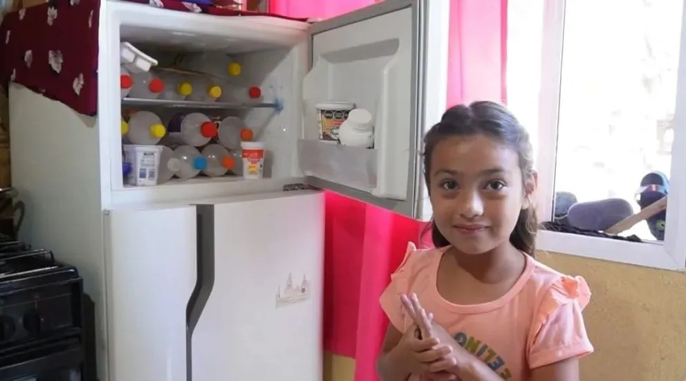 También colabora su abuelo, quien les presta un frezzer para congelarlas. (Foto 7enPunto)