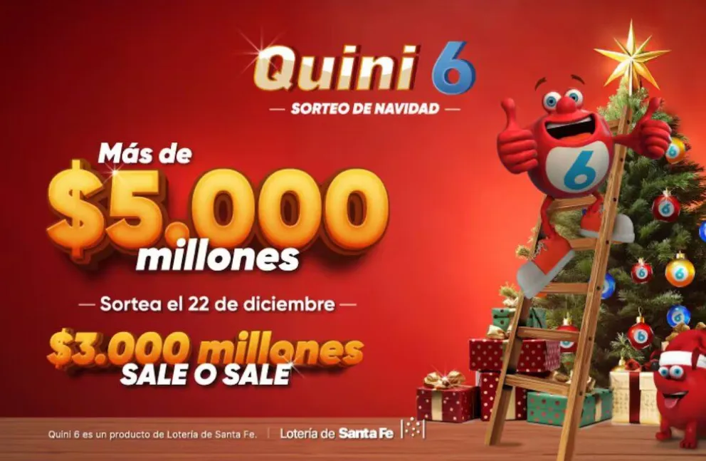 Cada miércoles y domingo se sortea una nueva edición del Quini 6.