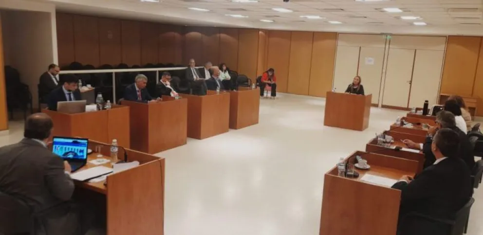 El Colegio de Abogados de Roca elegirá a sus representantes para el Consejo de la Magistratura. Imagen ilustrativa de una reunión del Consejo en Roca. Foto (archivo)